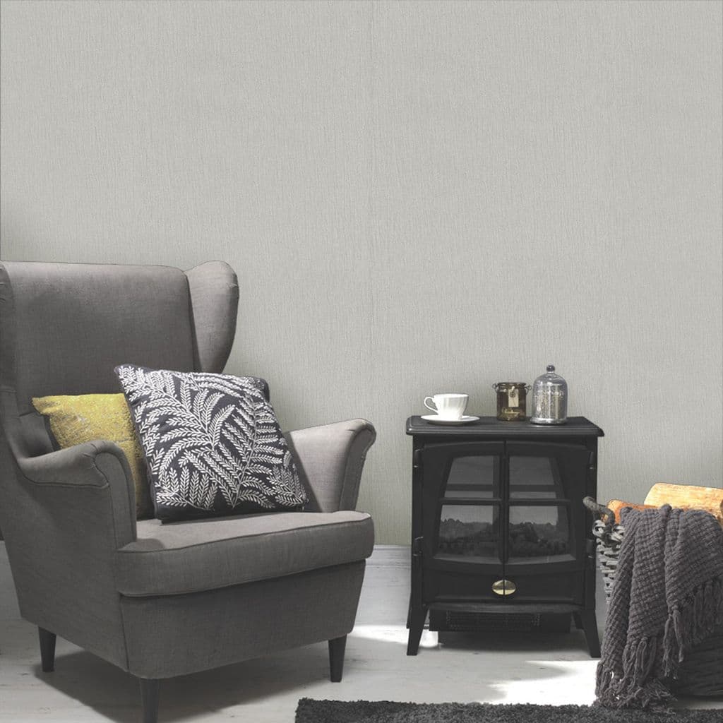 Holden Decor Loretta Texture Grey 35599 Wallpaper